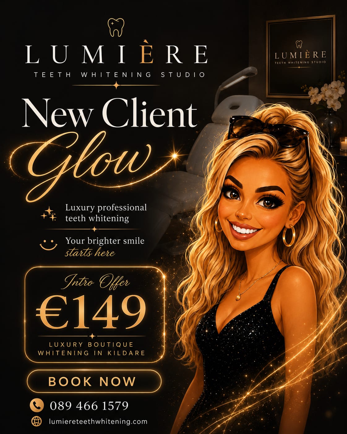 Lumiere New Client Glow — Signature whitening reduced from €199 to €149
